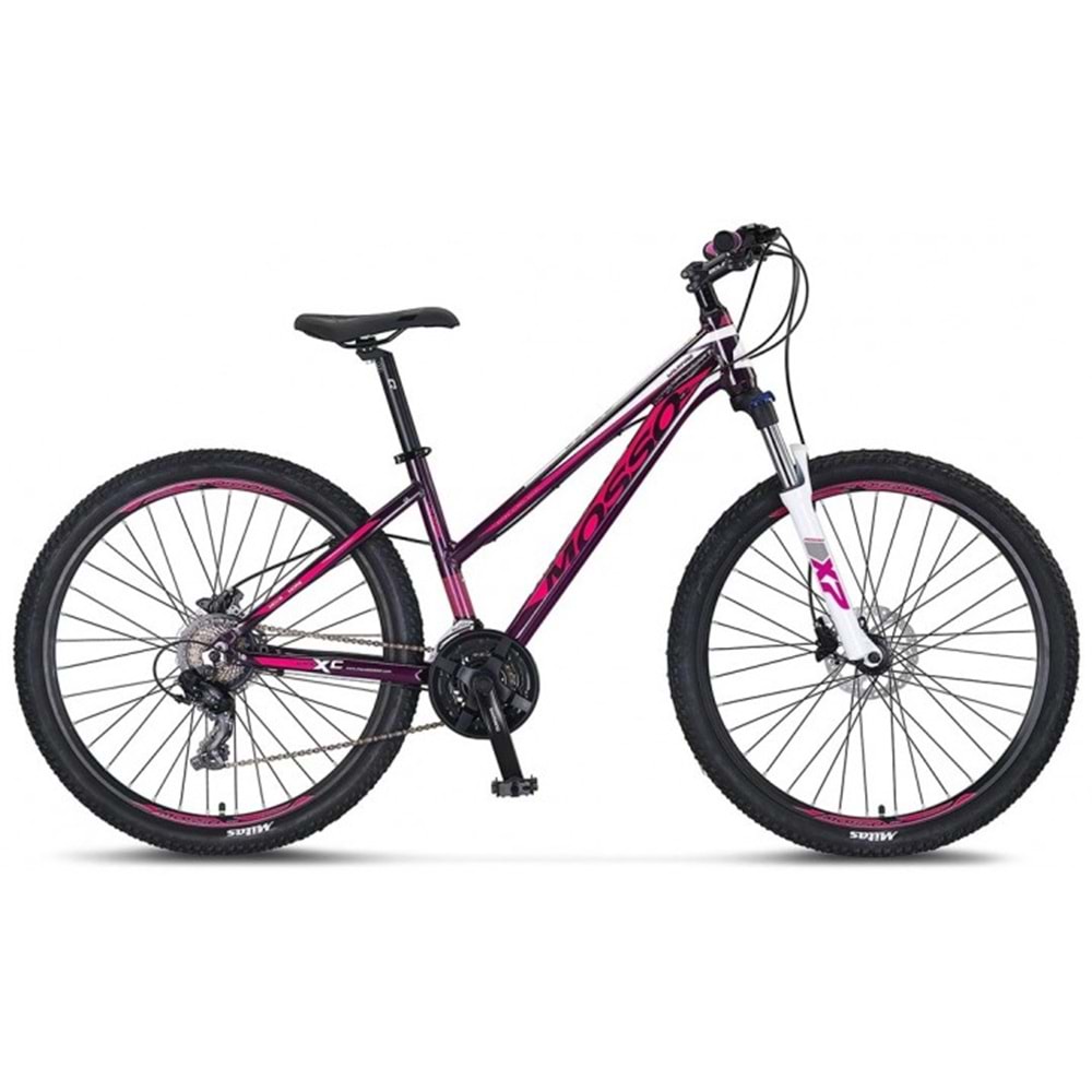 32743 MOSSO WILDFIRE 27 LADY H BİSİKLET (16) (ANTRASİT PEMBE)