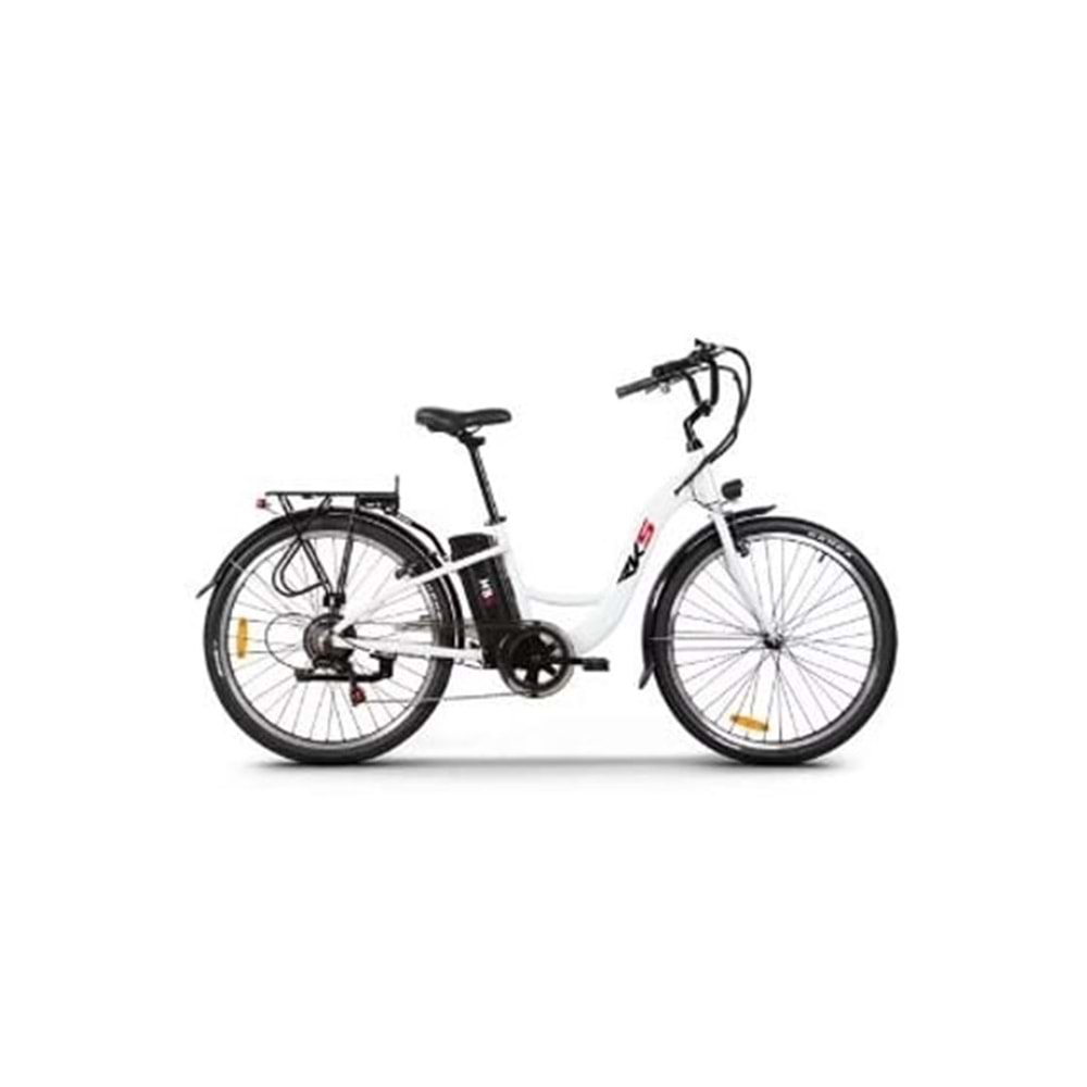RKS MB6-S PEDAL DESTEKLİ ELEKTRİKLİ BİSİKLET (BEYAZ)