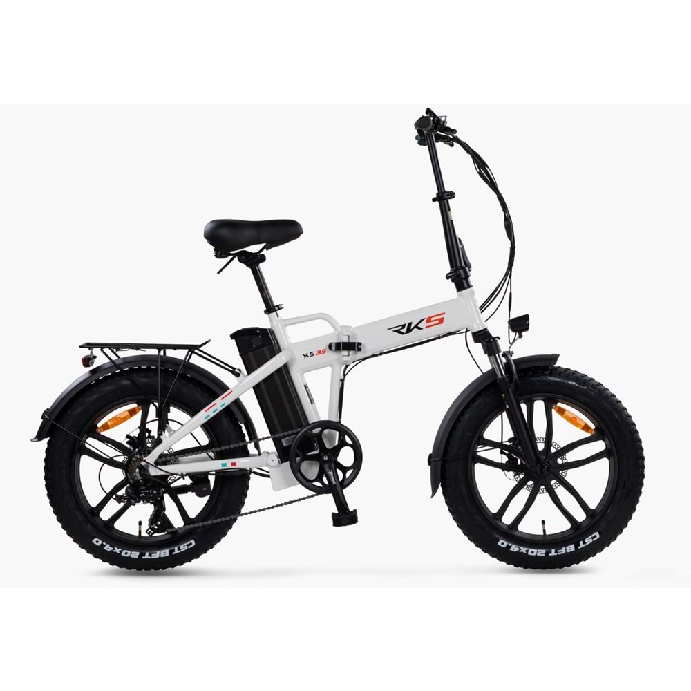 RKS XS35 PEDAL DESTEKLİ ELEKTRİKLİ BİSİKLET (BEYAZ)