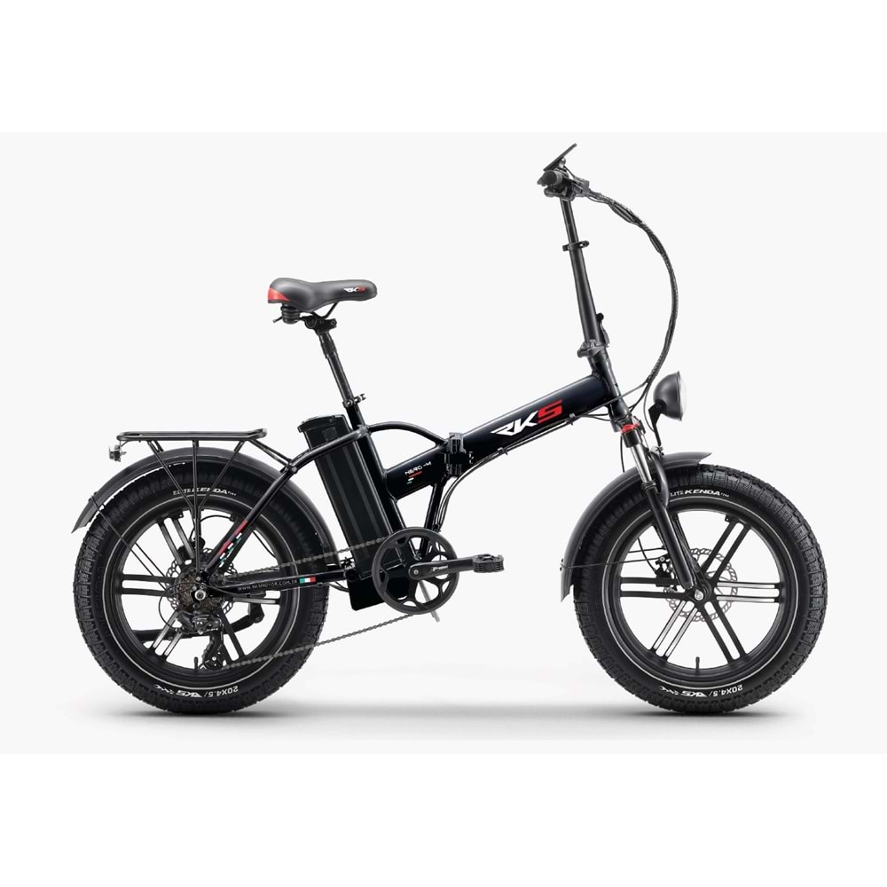 RKS NERO-M PEDAL DESTEKLİ ELEKTRİKLİ BİSİKLET (SİYAH/MAT)