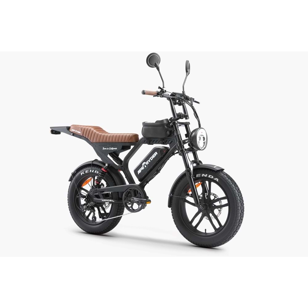 APE RYDER MANDRIL ELEKTRİKLİ BİSİKLET (SİYAH)