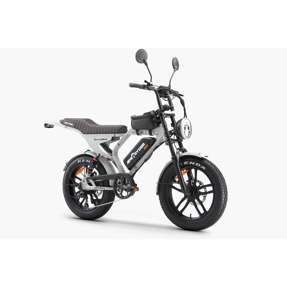 APE RYDER MANDRIL ELEKTRİKLİ BİSİKLET (GRİ)
