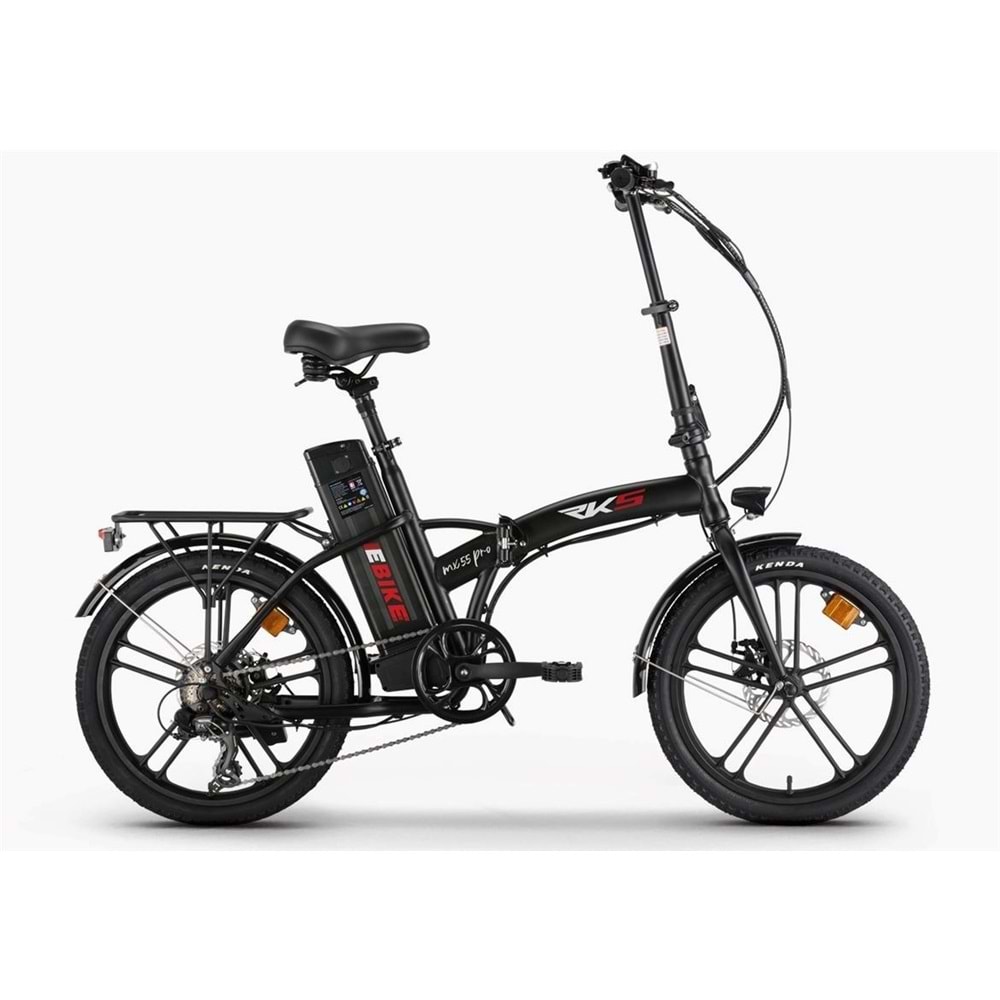 RKS MX55 PRO PEDAL DESTEKLİ ELEKTRİKLİ BİSİKLET (SİYAH)
