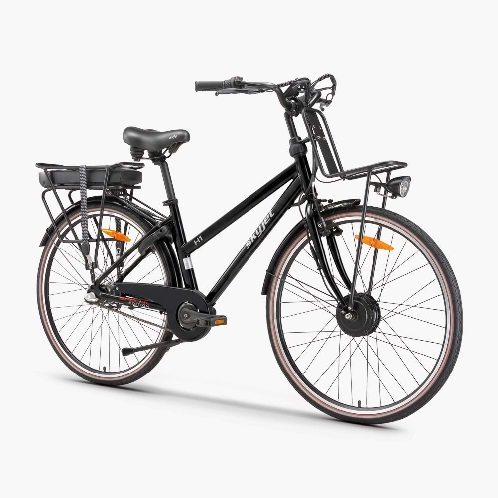 SKYJET H1 PEDAL DESTEKLİ ELEKTRİKLİ BİSİKLET (SİYAH)