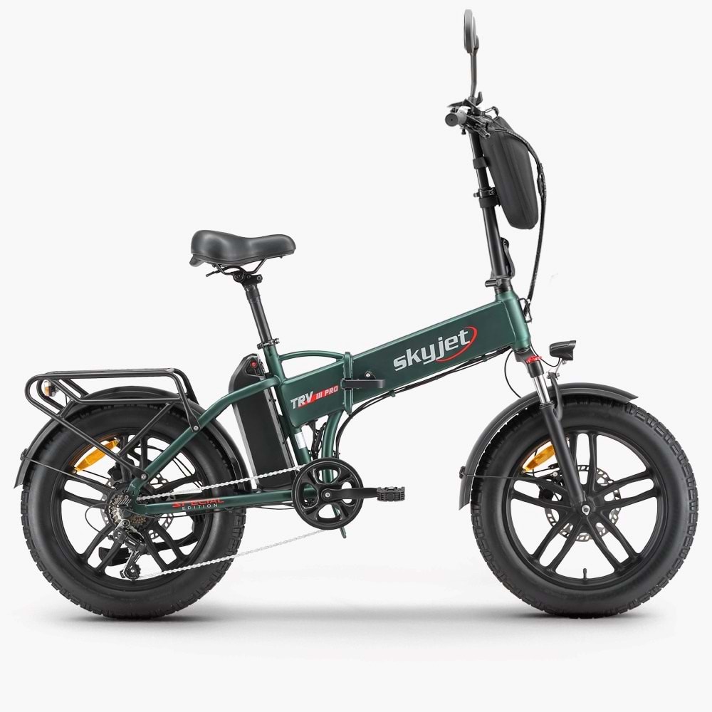 SKYJET TRV3 PRO PEDAL DESTEKLİ ELEKTRİKLİ BİSİKLET (YEŞİL)