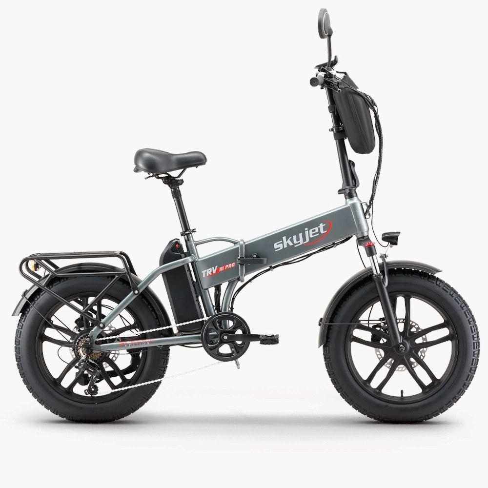 SKYJET TRV3 PRO W PEDAL DESTEKLİ ELEKTRİKLİ BİSİKLET (ANTRASİT GRİ)