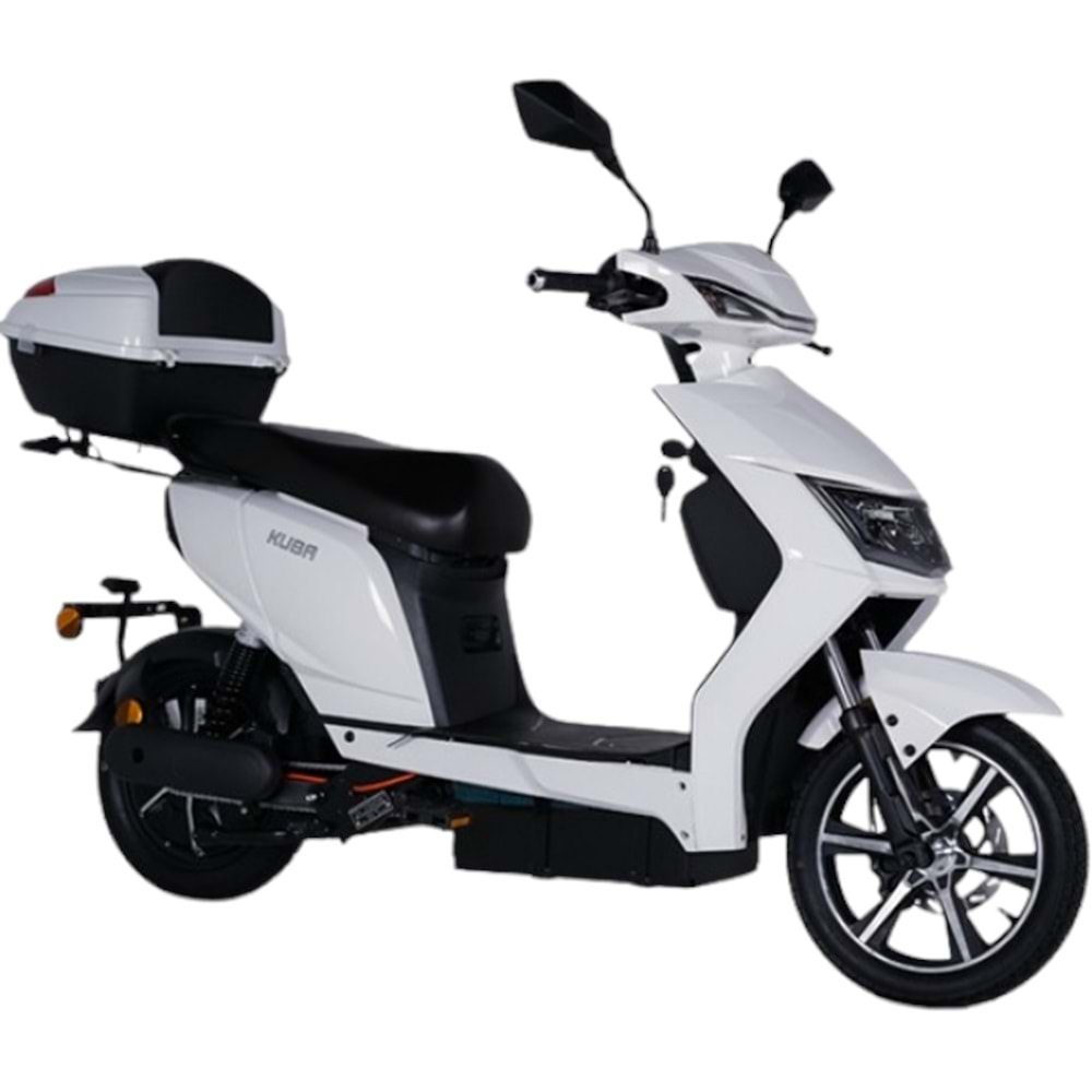 KUBA ECORIDER MQ (PRO) ELEKTRİKLİ MOPED (BEYAZ)