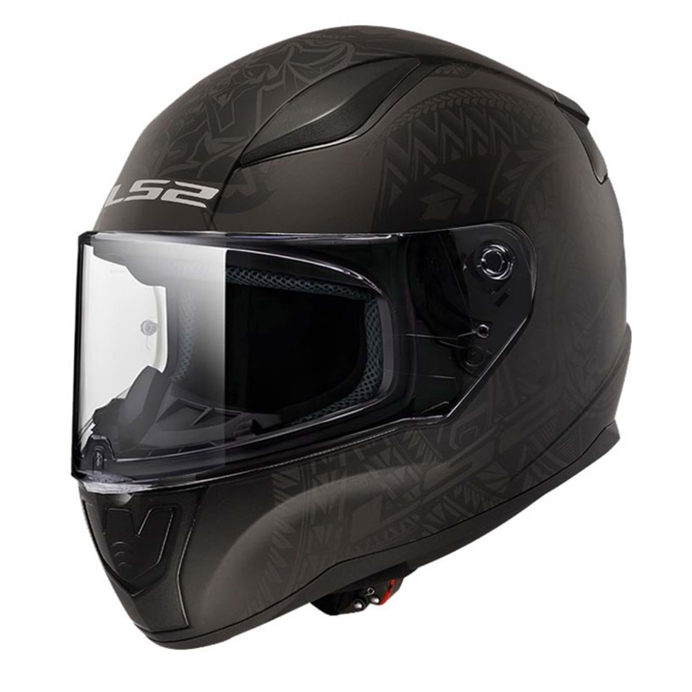 LS2 RAPID 2 TAKAROA MAT SİYAH KASK XL