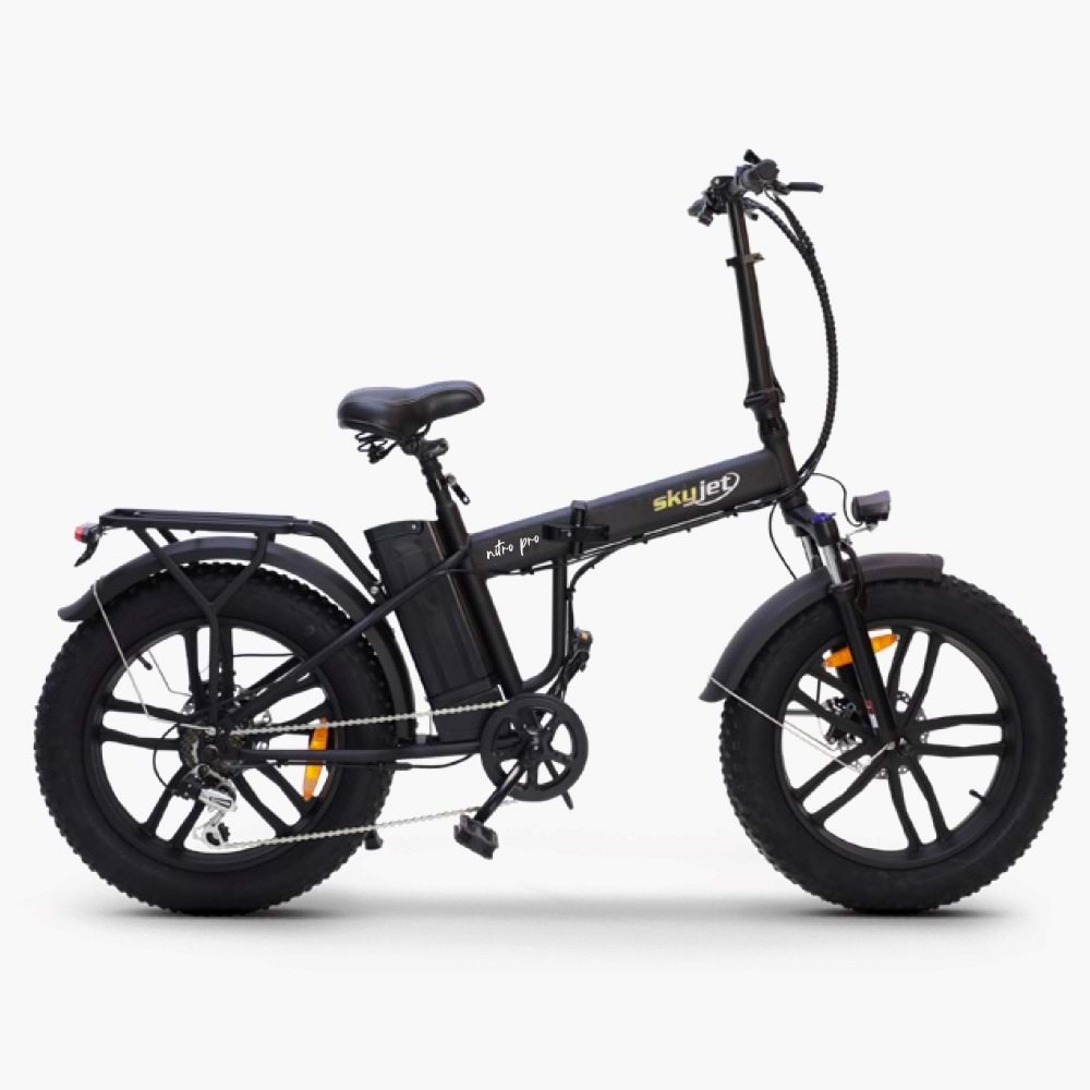 SKYJET NITRO PRO PEDAL DESTEKLİ ELEKTRİKLİ BİSİKLET (SİYAH)