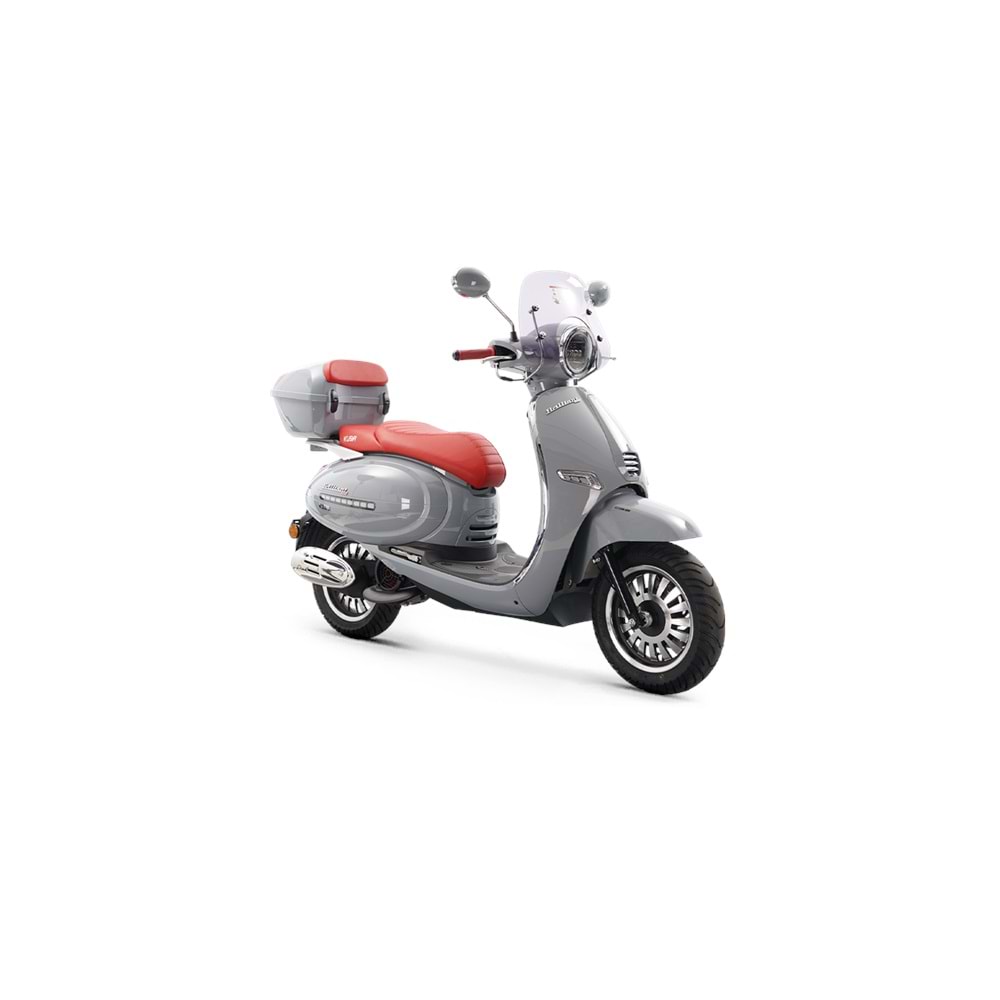 KUBA BRILLIANT 50 PLUS SCOOTER MOTOSİKLET (GRİ/NARDO)