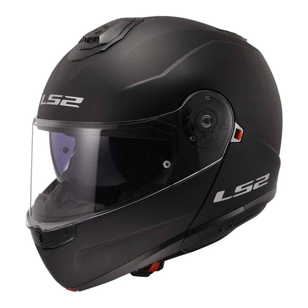 LS2 STROBE 2 MAT SİYAH KASK S