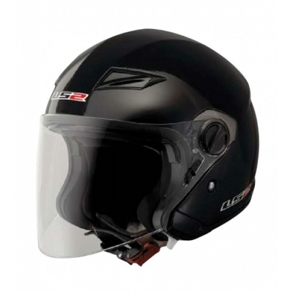 LS2 OF569 TRACK SİYAH KASK L