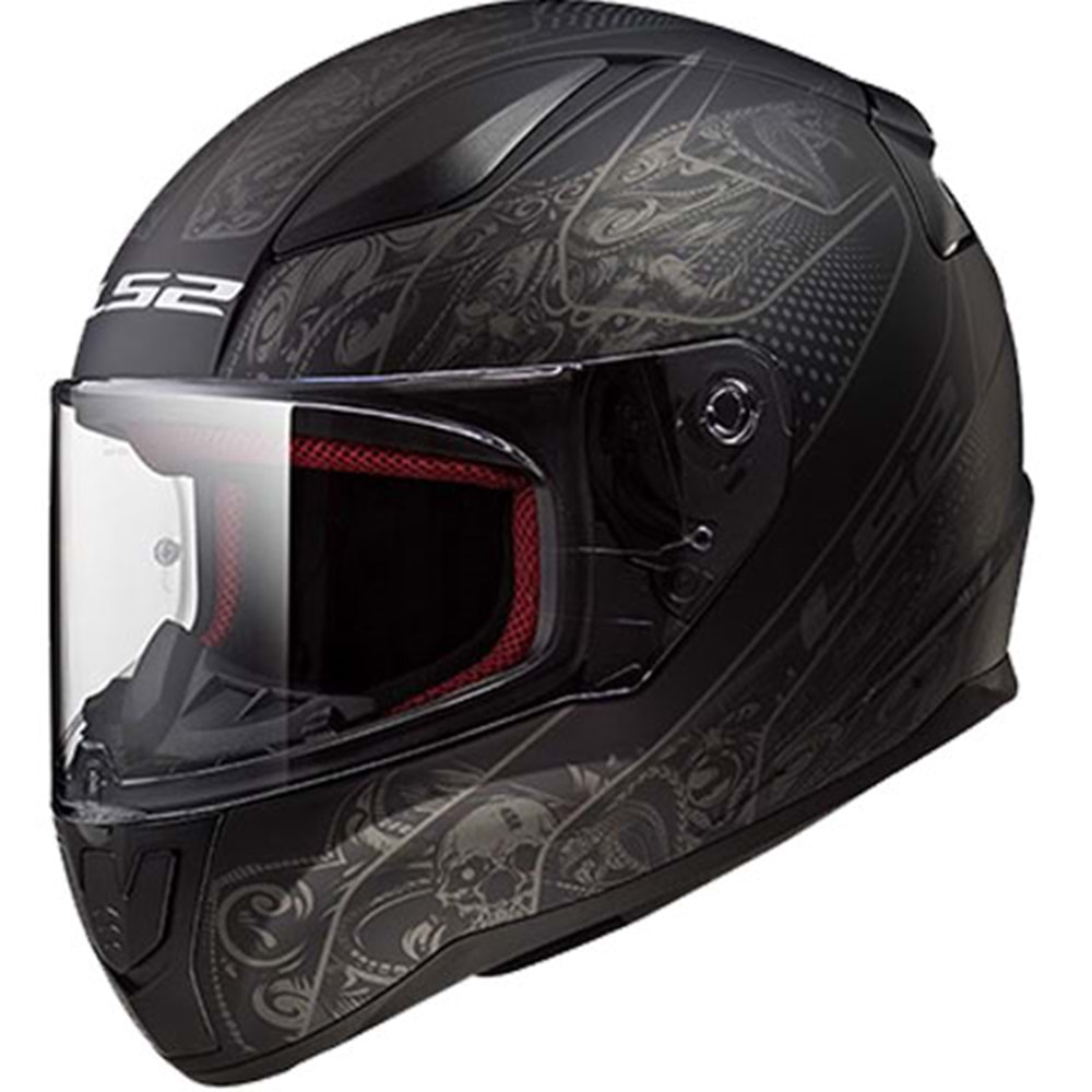 LS2 RAPID 2 CRYPT MAT SİYAH KASK L