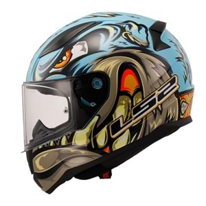 LS2 RAPID 2 NEO MAVİ-MOR KASK XXL