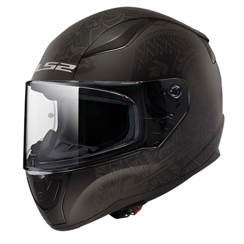 LS2 RAPID 2 TAKAROA MAT SİYAH KASK XXL