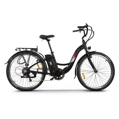 RKS MB6-S PEDAL DESTEKLİ ELEKTRİKLİ BİSİKLET (SİYAH)