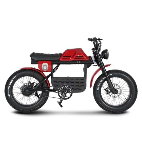 APE RYDER GIBBON ELEKTRİKLİ BİSİKLET (KIRMIZI)