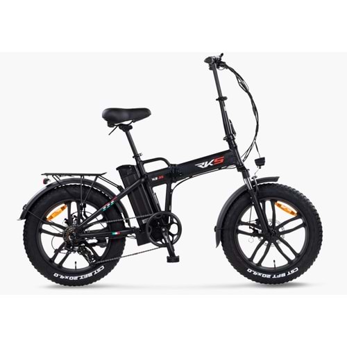 RKS XS35 PEDAL DESTEKLİ ELEKTRİKLİ BİSİKLET (SİYAH)