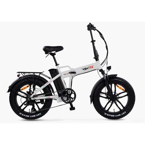 RKS XS35 PEDAL DESTEKLİ ELEKTRİKLİ BİSİKLET (BEYAZ)
