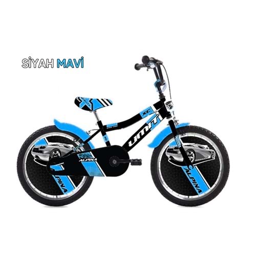 2047-1 20 ALPINA BMX ERKEK BİSİKLET (SİYAH MAVİ)