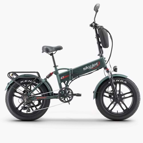 SKYJET GT3 PRO PEDAL DESTEKLİ ELEKTRİKLİ BİSİKLET (YEŞİL)