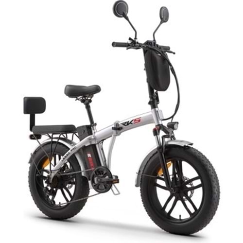 RKS LESSO PRO PEDAL DESTEKLİ ELEKTRİKLİ BİSİKLET (GRİ)