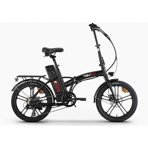 RKS MX55 PRO PEDAL DESTEKLİ ELEKTRİKLİ BİSİKLET (SİYAH)