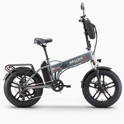 SKYJET TRV3 PRO W PEDAL DESTEKLİ ELEKTRİKLİ BİSİKLET (ANTRASİT GRİ)