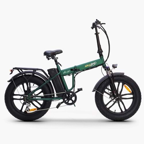 SKYJET NITRO PRO PEDAL DESTEKLİ ELEKTRİKLİ BİSİKLET (YEŞİL)