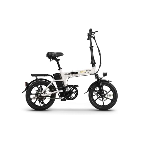 SKYJET NITRO-16 PEDAL DESTEKLİ ELEKTRİKLİ BİSİKLET (BEYAZ)