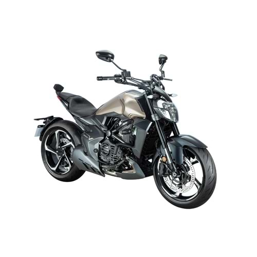 ZONTES ZT350-V1 NAKED MOTOSİKLET (GRİ(MAT ŞAMPANYA)/SİYAH)