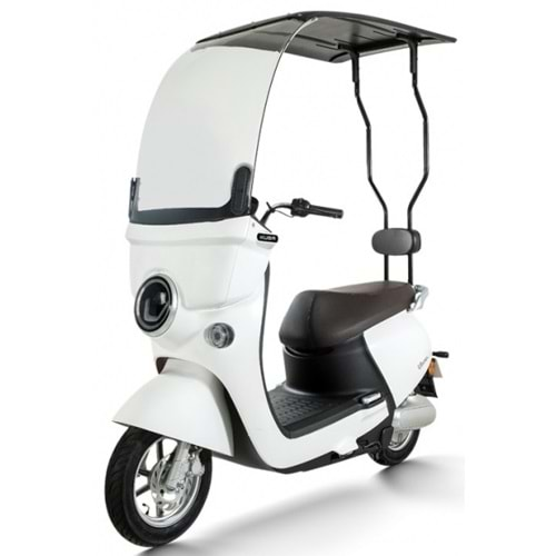 KUBA BLUES İKİ TEKERLİ ELEKTRİKLİ MOPED (BEYAZ)