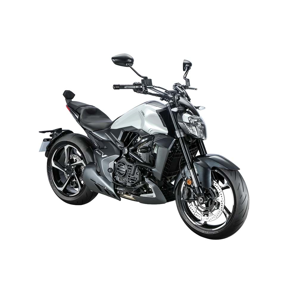 ZONTES ZT350-V1 NAKED MOTOSİKLET (GRİ(GÜMÜŞ)/SİYAH)